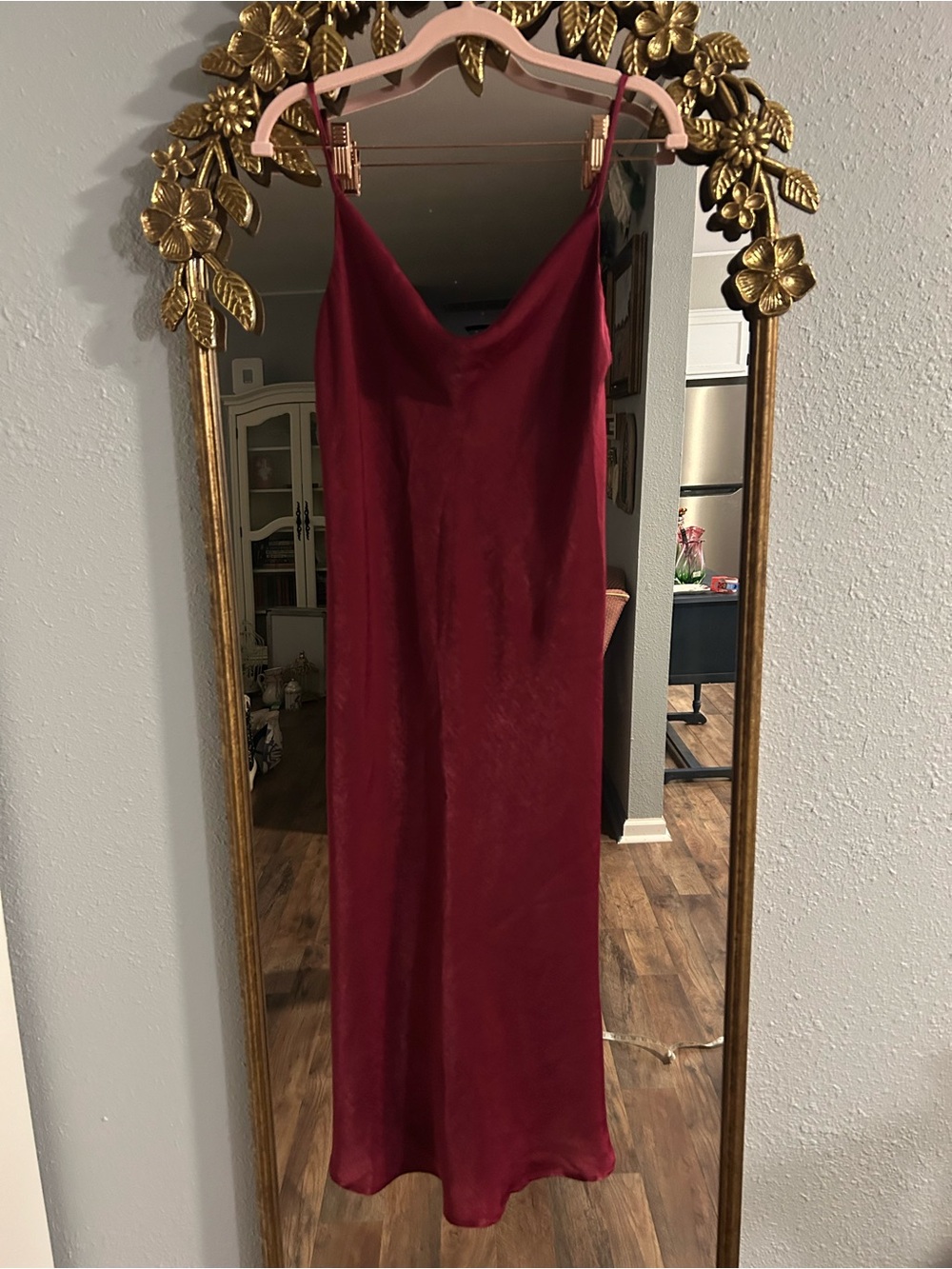 Forever 21 Maroon Slip Dress